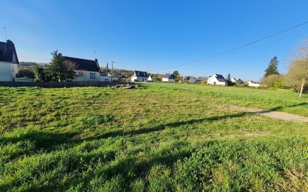 Vente terrain 920m² •Saint-Gonnery