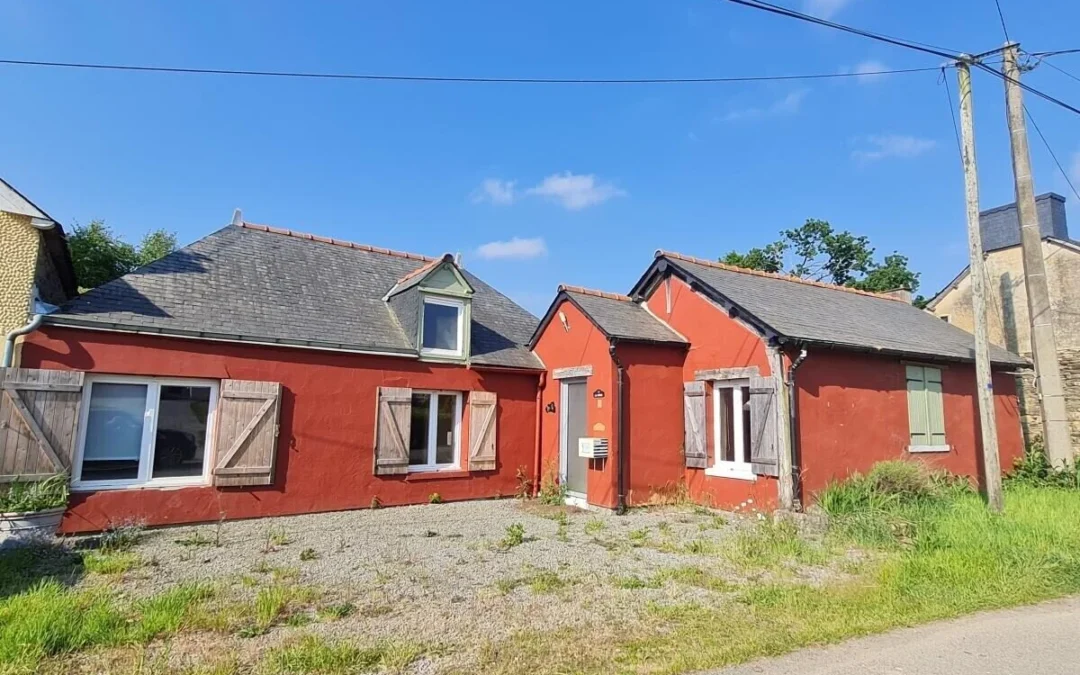 Vente maison 83m² •Pleugriffet